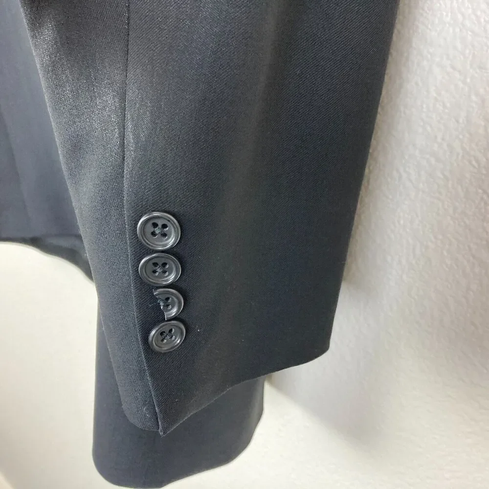 Pronto Uomo Comfort Stretch Sports Blazer Black 42 TALL Made In Canada